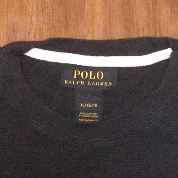 Polo by Ralph Lauren Waffle-knit Long Sleeve Shirt - Picture 2 of 3